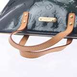 LOUIS VUITTON Louis Vuitton Verni Bell Vue PM Blue Nui M93671 Ladies Monogram Verni Leather Handbag B Rank used Ginzo