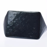LOUIS VUITTON Louis Vuitton Verni Bell Vue PM Blue Nui M93671 Ladies Monogram Verni Leather Handbag B Rank used Ginzo