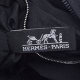 爱马仕爱马仕（Hermes Hermes）acapulco黑色男女蛋白尼龙/皮包携带袋B级使用Ginzo