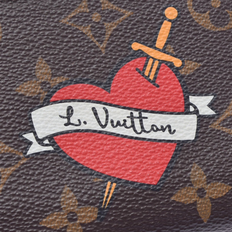 LOUIS VUITTON ルイヴィトン ジッピーコインパース  ブラウン M63391 ユニセックス モノグラムキャンバス スパンコール コインケース Aランク 中古 銀蔵