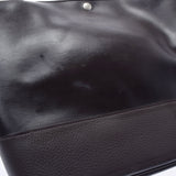 HERMES Hermes Picotan GM Long Shoulder Dark Brown □ F engraved (around 2002) Ladies Amazonia Handbag B Rank used Ginzo