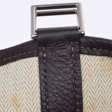 HERMES Hermes Picotan GM Long Shoulder Dark Brown □ F engraved (around 2002) Ladies Amazonia Handbag B Rank used Ginzo