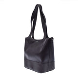 HERMES Hermes Picotan GM Long Shoulder Dark Brown □ F engraved (around 2002) Ladies Amazonia Handbag B Rank used Ginzo
