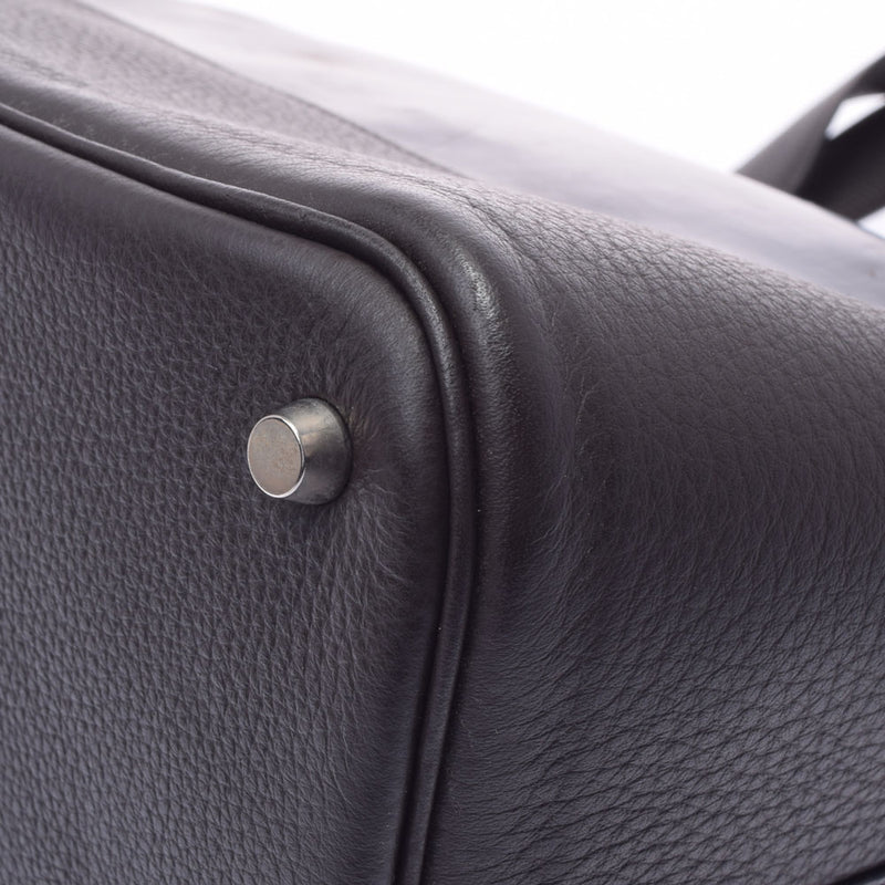 HERMES Hermes Picotan GM Long Shoulder Dark Brown □ F engraved (around 2002) Ladies Amazonia Handbag B Rank used Ginzo