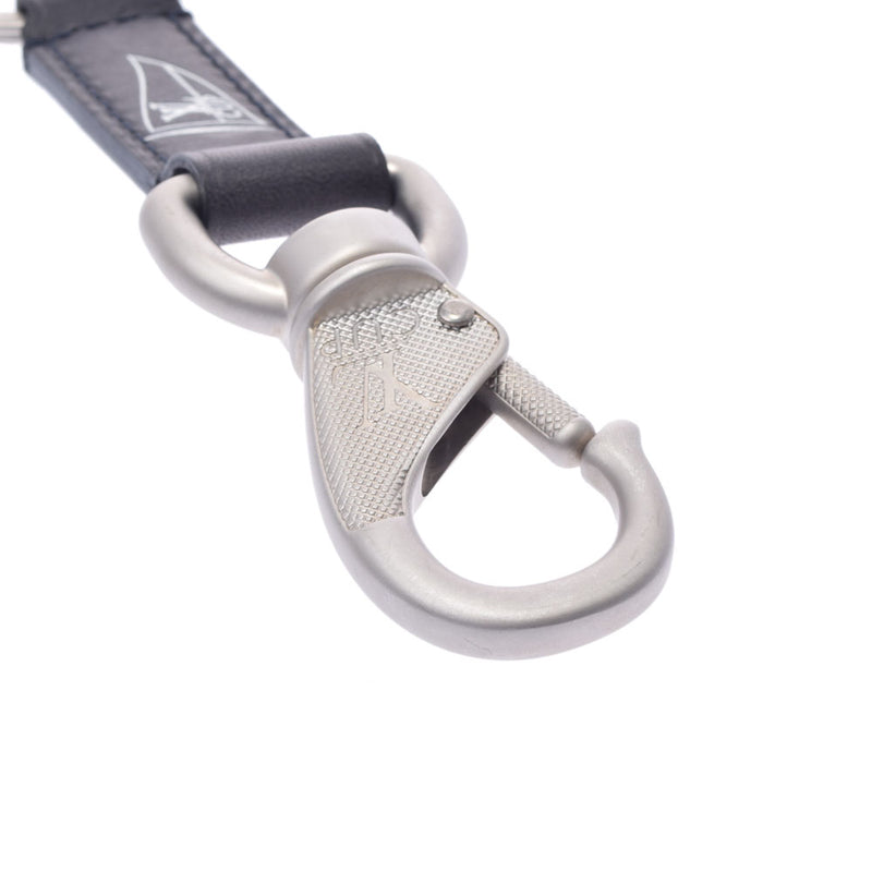 LOUIS VUITTON Louis Vuitton Lv Cup Portcre Muston Navy Silver Bracket M80714 Men's Leather Key Holder A Rank Used Ginzo