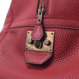 HERMES エルメス ロイジー50 ルージュビフ 〇N刻印(1984年頃) ユニセックス フィヨルド ハンドバッグ Bランク 中古 銀蔵