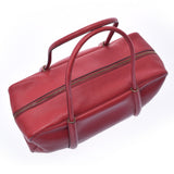 HERMES エルメス ロイジー50 ルージュビフ 〇N刻印(1984年頃) ユニセックス フィヨルド ハンドバッグ Bランク 中古 銀蔵