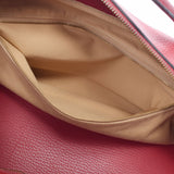 HERMES エルメス ロイジー50 ルージュビフ 〇N刻印(1984年頃) ユニセックス フィヨルド ハンドバッグ Bランク 中古 銀蔵