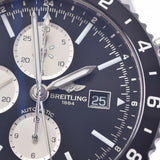 Breitling Breitling Chrono Liner Y24310男士SS观看自动黑色拨号A级使用Ginzo