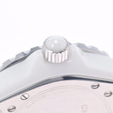 CHANEL Chanel J12 33mm H0968 Boys White Ceramic/SS Watch Quartz White Dial A Rank Used Ginzo