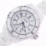 香奈儿香奈儿（Chanel Chanel）J12 33mm H0968男孩白色陶瓷/ss观看Quartz White Dial A RANS二手Ginzo