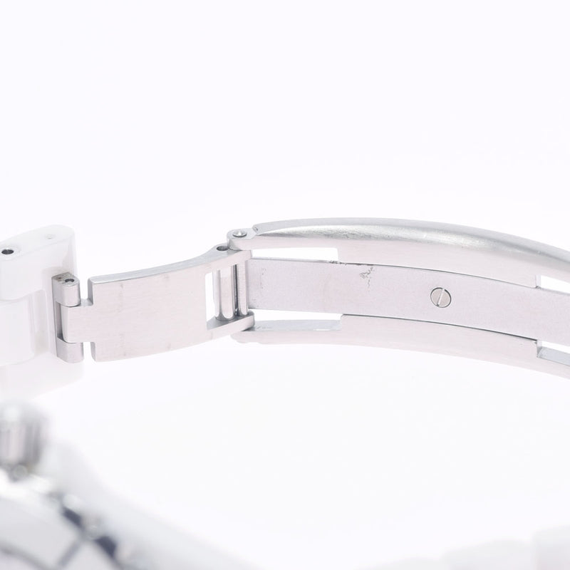 香奈儿香奈儿（Chanel Chanel）J12 33mm H0968男孩白色陶瓷/ss观看Quartz White Dial A RANS二手Ginzo