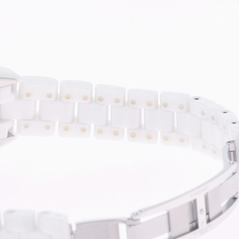 香奈儿香奈儿（Chanel Chanel）J12 33mm H0968男孩白色陶瓷/ss观看Quartz White Dial A RANS二手Ginzo