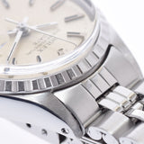 ROLEX Rolex Oyster Petur Date Antique 6524 Ladies SS Watch Automatic Wramed Gray Dial AB Rank Used Ginzo