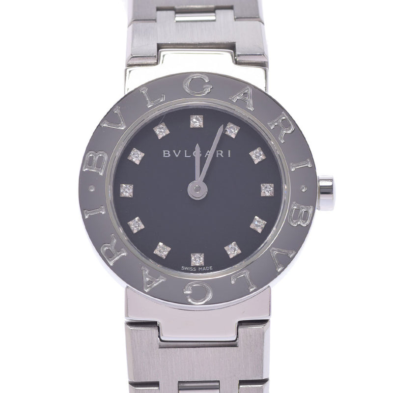 極上品】BVLGARI ブルガリ 時計 bb23ss 12p ダイヤ 腕時計 | www