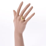 其他Jumpiere Bellan Elephant Motif Onikis/D​​iamond 0.12ct Gold No. 12.5女士K18YG戒指/戒指A等级使用Ginzo