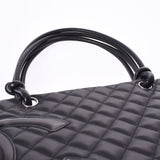 CHANEL Chanel Cambon Line Large Tote Black/Enamel Ladies Leather Tote Bag AB Rank used Ginzo