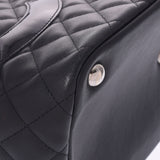 CHANEL Chanel Cambon Line Large Tote Black/Enamel Ladies Leather Tote Bag AB Rank used Ginzo