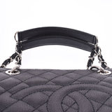 CHANEL Chanel Matrasse GST Tote Black Silver Bracket Ladies Caviar Skin Tote Bag A Rank used Ginzo