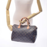 LOUIS VUITTON ルイヴィトン モノグラム スピーディバンドリエール30 ブラウン M41112 ユニセックス モノグラムキャンバス ハンドバッグ Bランク 中古 銀蔵