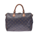 LOUIS VUITTON ルイヴィトン モノグラム スピーディバンドリエール30 ブラウン M41112 ユニセックス モノグラムキャンバス ハンドバッグ Bランク 中古 銀蔵
