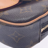 路易威顿路易·维顿（Louis Vuitton）路易威顿（Louis Vuitton）会标pochette ganjet ganjut brown M51870女用式字母帆布帆布身体袋