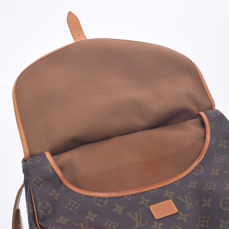 路易威顿路易·维顿（Louis Vuitton）路易威登（Louis Vuitton）会标符号35棕色M42254男女通用会标帆布肩带B等级二手Ginzo