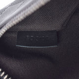 LOUIS VUITTON Louis Vuitton Damier Anfini Ambler Black N41288 Men's Damian Finish Body Bag AB Rank Used Ginzo