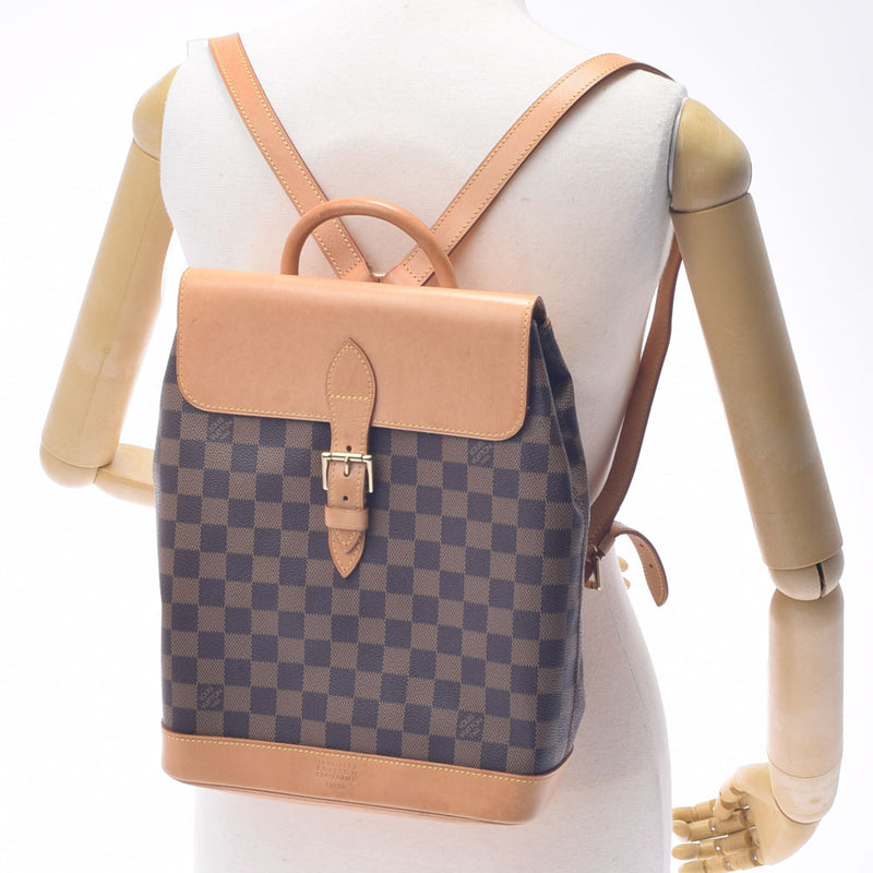 レディースLouis Vuitton アルルカン PM N99038 ダミエ エベヌ