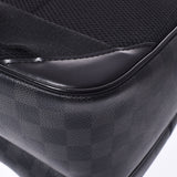 路易威顿路易·维顿（Louis Vuitton）路易威顿（Louis Vuitton）达米尔（Damier）石墨迈克尔背包黑色N58024男士Damier Graphit Canvas Backpack Daypack AB Rank Rank used Ginzo