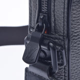 路易威顿路易斯·维顿（Louis Vuitton）Alpha Messenger灰色/黑色/橙色M52767女蛋白皮革肩带AB AB级使用Ginzo