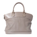 LOUIS VUITTON ルイヴィトン スハリ ロックイットMM グレー ゴールド金具 M91791 レディース レザー ハンドバッグ ABランク 中古 銀蔵