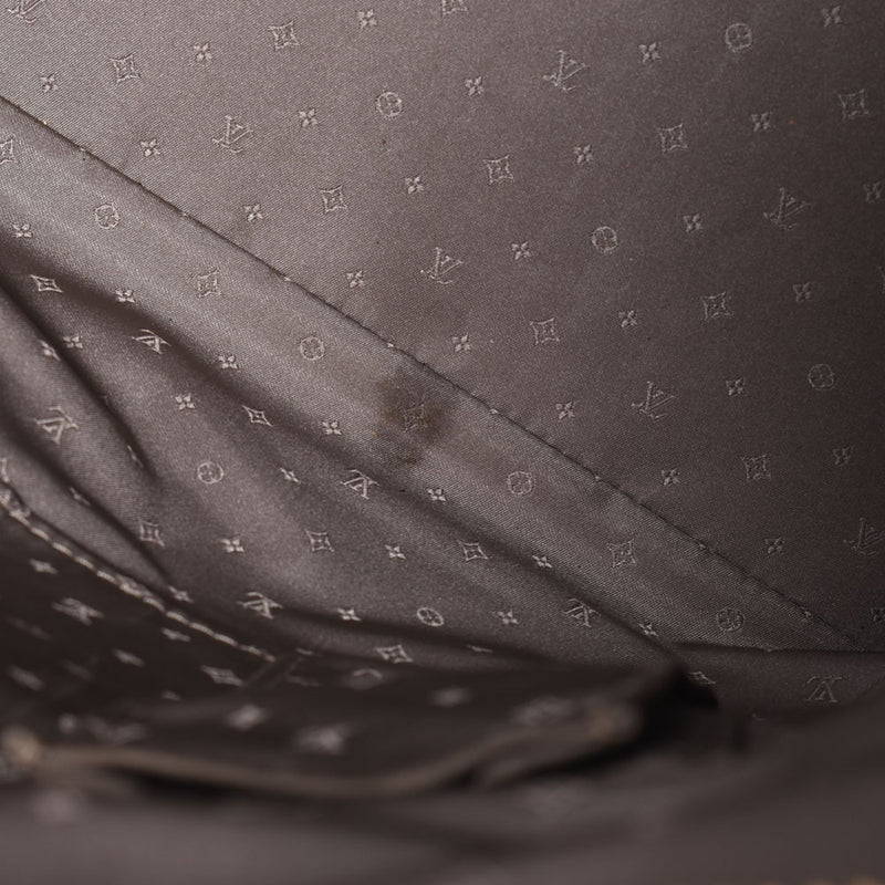 LOUIS VUITTON ルイヴィトン スハリ ロックイットMM グレー ゴールド金具 M91791 レディース レザー ハンドバッグ ABランク 中古 銀蔵