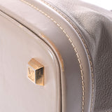 LOUIS VUITTON ルイヴィトン スハリ ロックイットMM グレー ゴールド金具 M91791 レディース レザー ハンドバッグ ABランク 中古 銀蔵