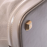 LOUIS VUITTON ルイヴィトン スハリ ロックイットMM グレー ゴールド金具 M91791 レディース レザー ハンドバッグ ABランク 中古 銀蔵