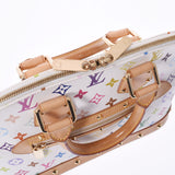 LOUIS VUITTON ルイヴィトン マルチカラー アルマ ブロン(白) M92647 レディース モノグラムマルチカラー ハンドバッグ ABランク 中古 銀蔵