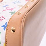LOUIS VUITTON ルイヴィトン マルチカラー アルマ ブロン(白) M92647 レディース モノグラムマルチカラー ハンドバッグ ABランク 中古 銀蔵