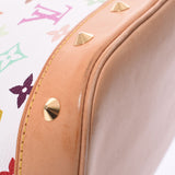 LOUIS VUITTON ルイヴィトン マルチカラー アルマ ブロン(白) M92647 レディース モノグラムマルチカラー ハンドバッグ ABランク 中古 銀蔵