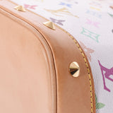 LOUIS VUITTON ルイヴィトン マルチカラー アルマ ブロン(白) M92647 レディース モノグラムマルチカラー ハンドバッグ ABランク 中古 銀蔵