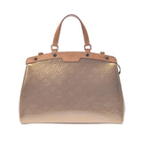 LOUIS VUITTON ルイヴィトン ヴェルニ ブレアBB 2WAY ベージュプードル M91755 レディース モノグラムヴェルニ ハンドバッグ Bランク 中古 銀蔵