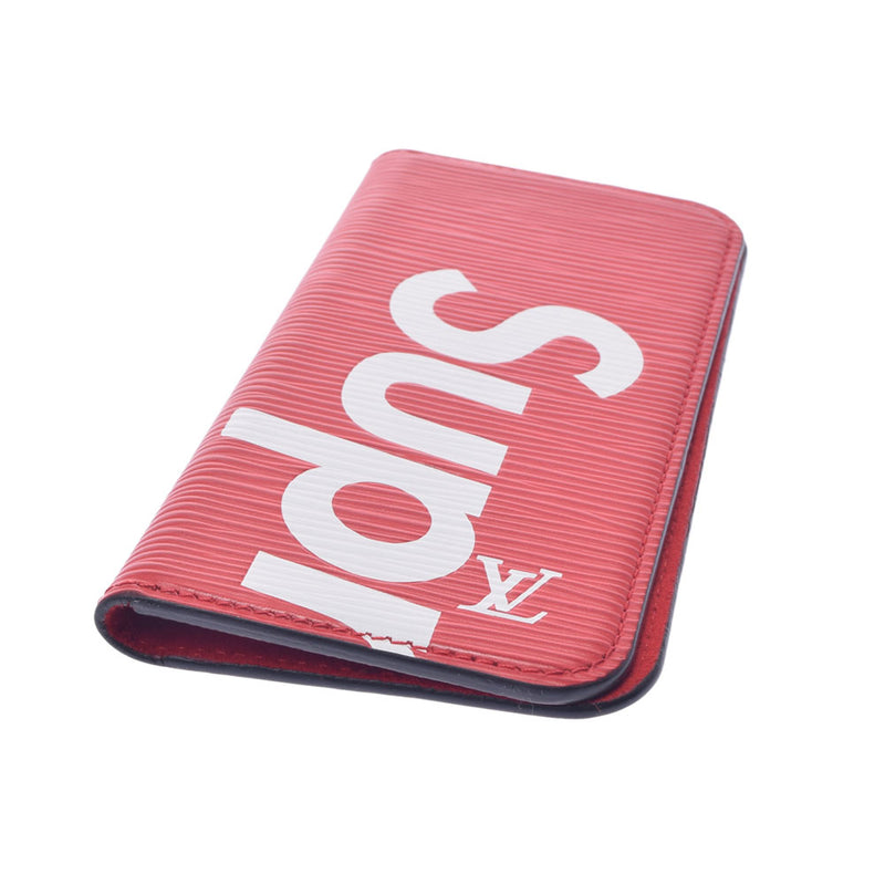 Louis Vuitton x Supreme iPhone 7 Folio Epi - Red Phone Cases
