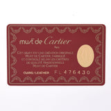 Cartier Cartier Mast Bordeaux Ladies小牛手提包级别使用Ginzo