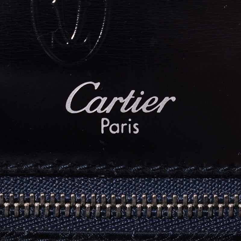 卡地亚卡地亚（Cartier Cartier）生日快乐海军女士搪瓷手提包B等级