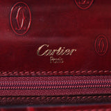 卡地亚卡地亚（Cartier Cartier）生日快乐波尔多女士搪瓷手袋二手Ginzo