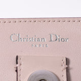 CHRISTIAN DIOR クリスチャンディオール ディオリッシモ 2WAYバッグ ピンク レディース カーフ×トワル ハンドバッグ Aランク 中古 銀蔵