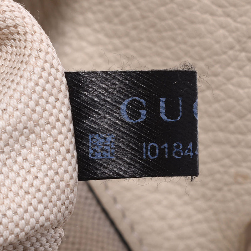 Gucci Gucci bambassel背包象牙387149女士小牛竹子背包andpack A级使用Ginzo