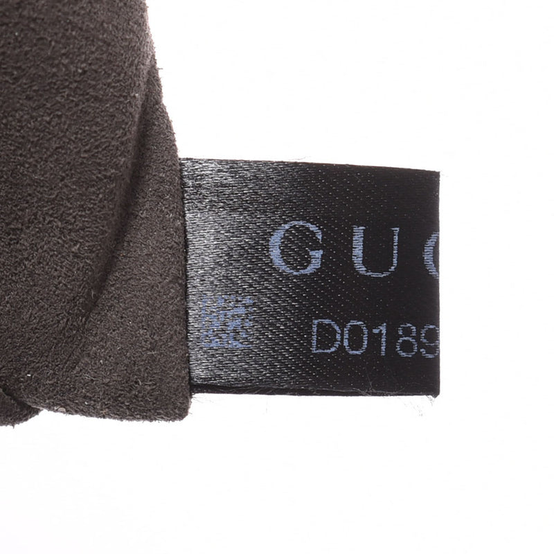 Gucci Gucci GG Kaleido Black/米色406384男士PVC/CALF Business Bag Ab AB级使用Ginzo