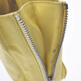 BALENCIAGA Balenciaga Zapapa Mini 2WAY Bag Yellow 357333 Ladies Calf Handbag B Rank used Ginzo