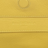 BALENCIAGA Balenciaga Zapapa Mini 2WAY Bag Yellow 357333 Ladies Calf Handbag B Rank used Ginzo