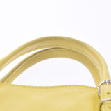 BALENCIAGA Balenciaga Zapapa Mini 2WAY Bag Yellow 357333 Ladies Calf Handbag B Rank used Ginzo